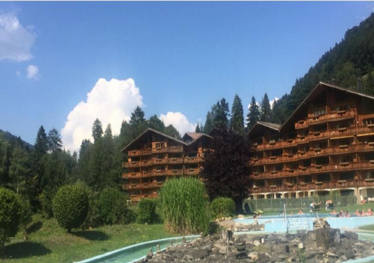 Studio - La Vieze Thermes Park Διαμέρισμα Val dʼIlliez Εξωτερικό φωτογραφία